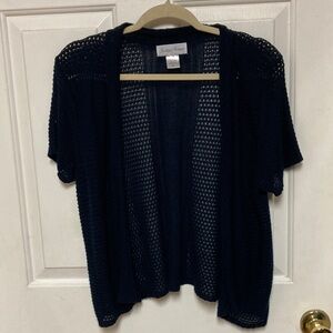 Elegant fashion avenue Open Knit Cardigan